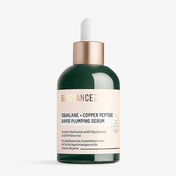 BIOSSANCE Squalane and Copper Peptide rapid plumping serum