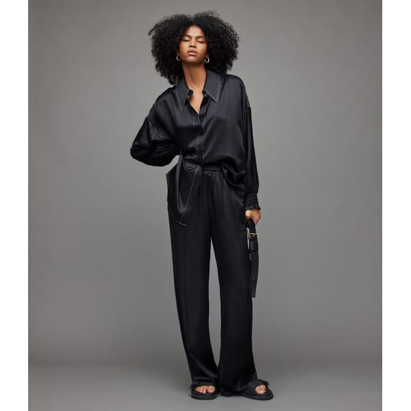 CHARLI SILK BLEND TROUSERS