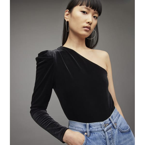DAPHNE VELVET BODYSUIT