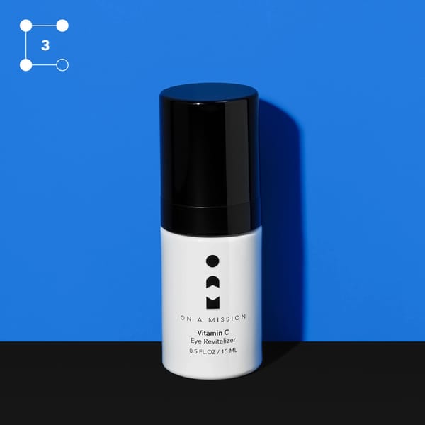 OAM Vitamin C Eye Revitaliser - celebrity skincare brands, skkn by kim, jlo beauty