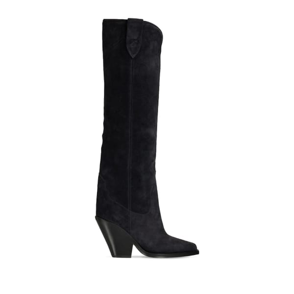 ISABEL MARANT 90MM LOMERO TALL SUEDE BOOTS