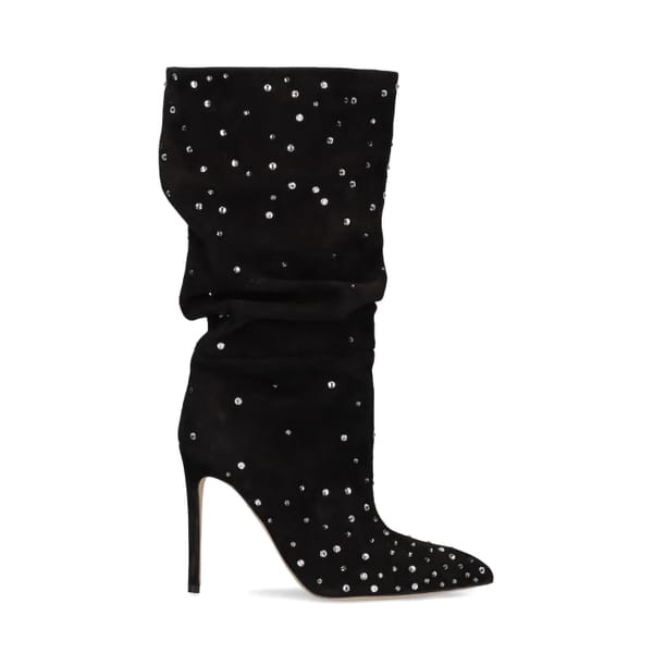 PARIS TEXAS 105MM HOLLY SLOUCHY SUEDE BOOTS