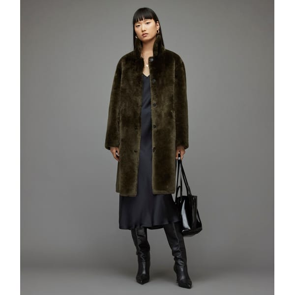 SERRA SHEARLING COAT