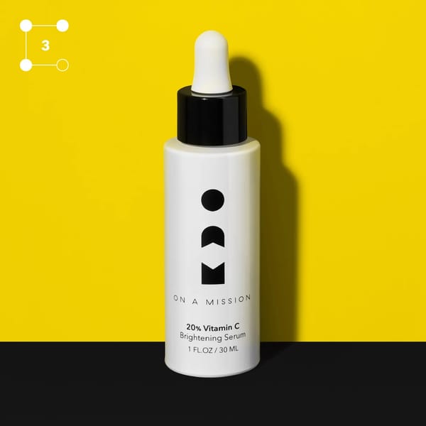 OAM 20% Vitamin C Brightening Serum - celebrity skincare brands, skkn by kim, jlo beauty