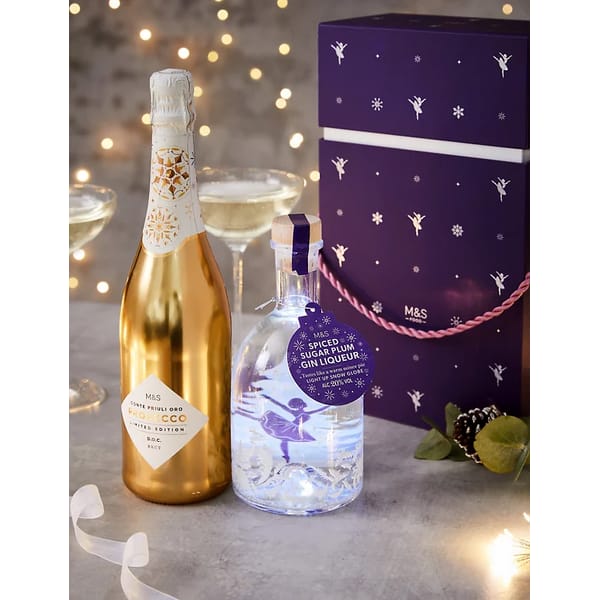 Sugar Plum Snowglobe Gin Gift