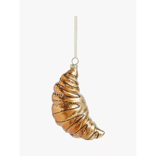 Sugar Plum Cafe Croissant Bauble
