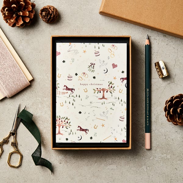 Katie Leamon Twelve Days of Christmas Cards