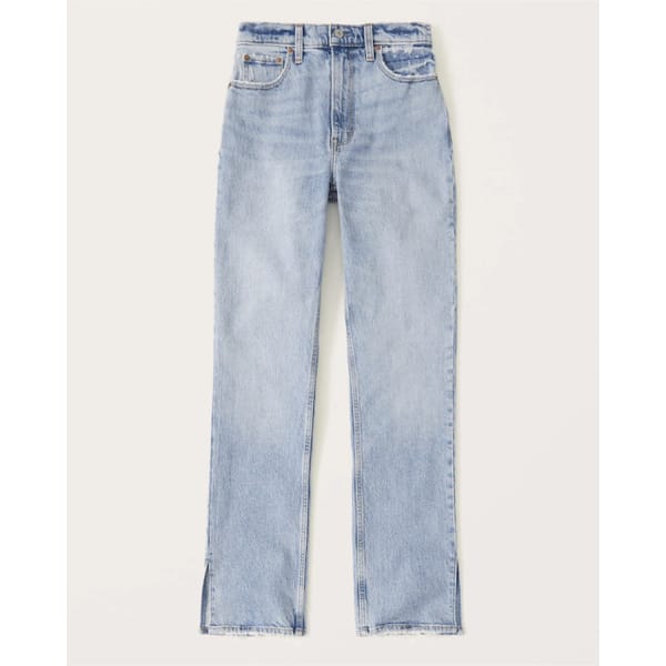 abercrombie Ultra High Rise 90s Straight Jean