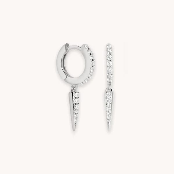 Crystal Spike Huggies
