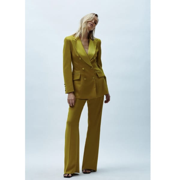 coast Premium Hourglass Silhouette Blazer and flare trousers