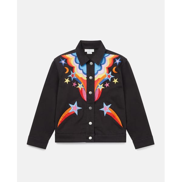 Embroidered Denim Jacket