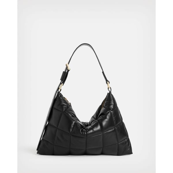 Edbury Leather Quilted Shoulder Bag