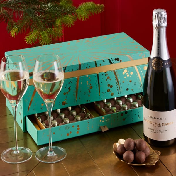 FORTNUM _ MASON The Champagne _ Chocolate Gift Box