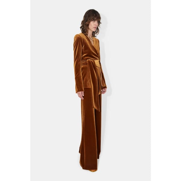 galvan WINTER SUN JACKET - COGNAC and trousers