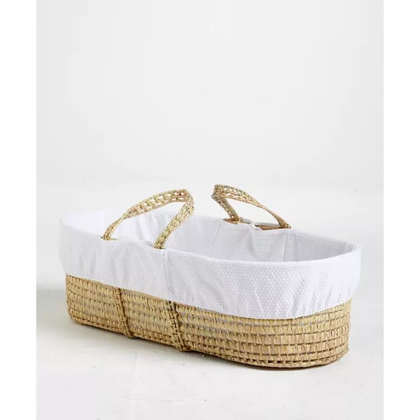 John Lewis ANYDAY Moses Basket, White