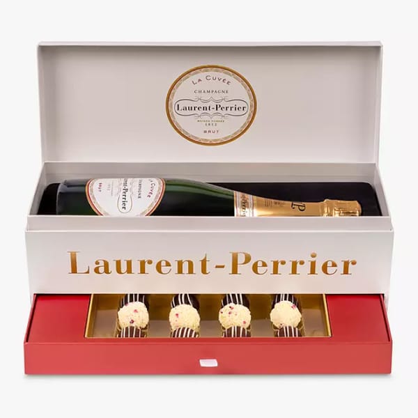 LAURENT-PERRIER Brut Champagne _ Montezuma_s Truffle Set