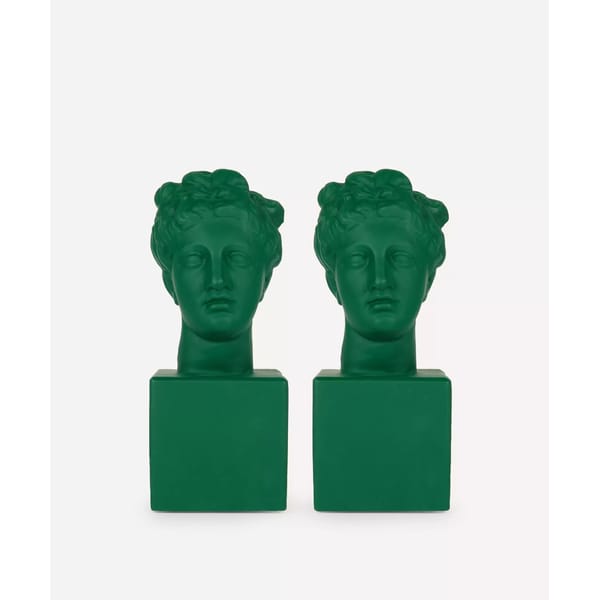 Liberty London Sophie Enjoy THikning Hygeia Epidaurus Bookends Set of Two