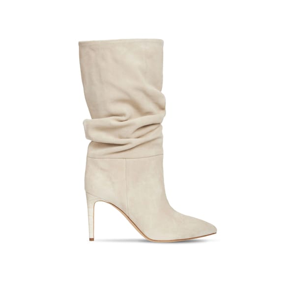 luisaviaroma FW22 PARIS TEXAS 85MM SLOUCHY SUEDE BOOTS