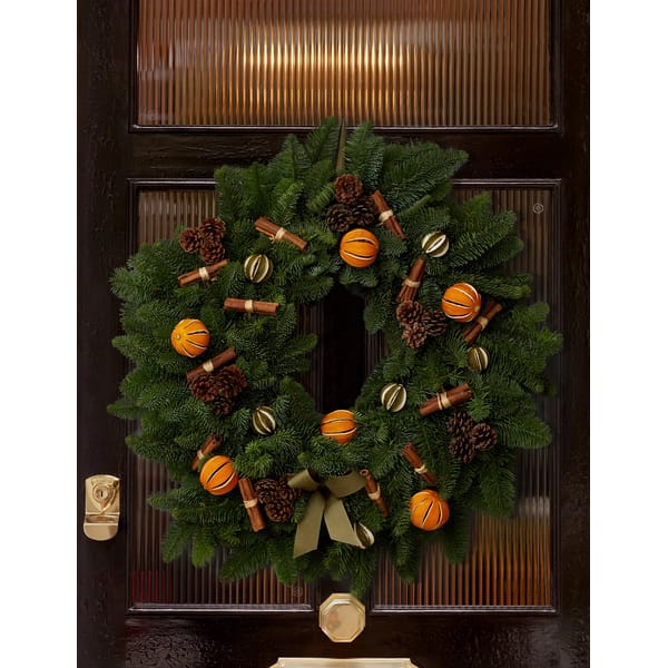 Luxury Natural Wreath (Delivery from 6th December 2022)