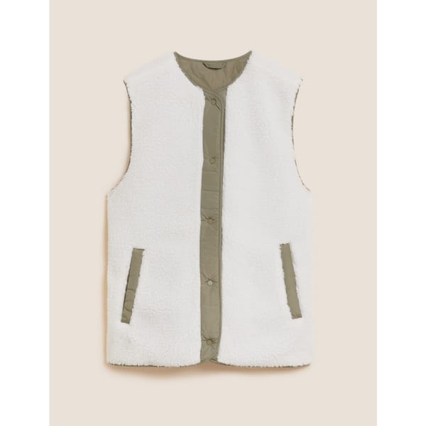 Quilted Reversible Borg Lined Gile