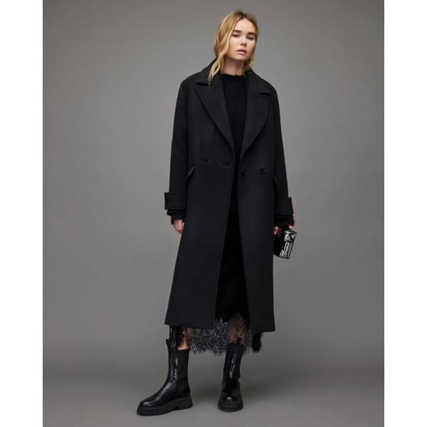 Mabel Oversized Wool Blend Coat