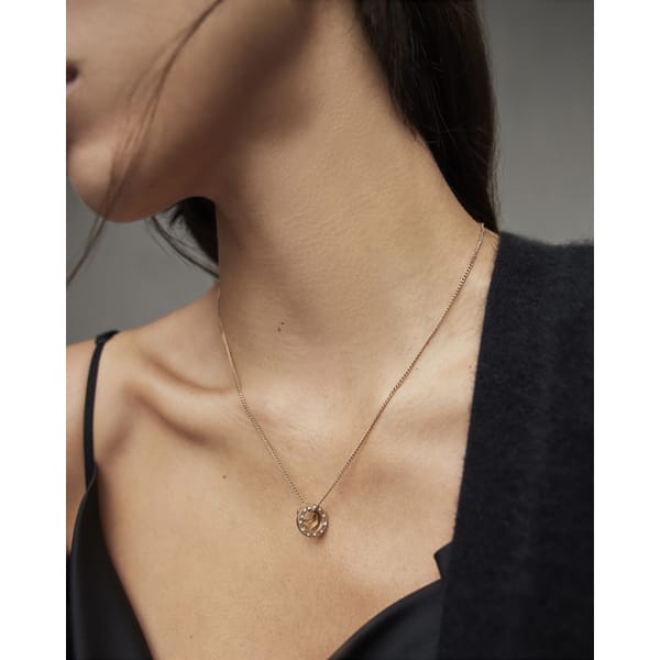 Moire Multi Pendant Necklace