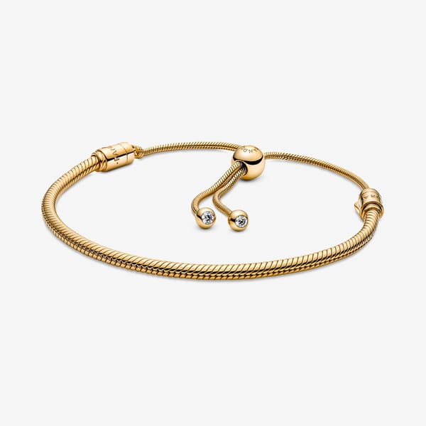 Pandora Moments Snake Chain Slider Bracelet