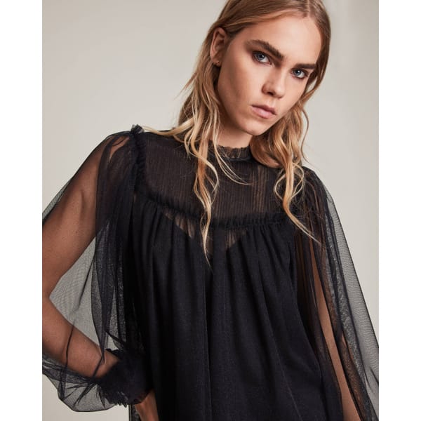 Perri Tulle Top