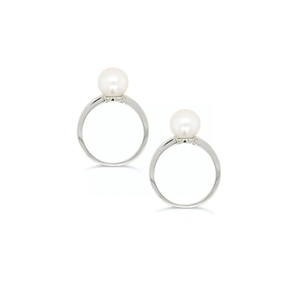 POWER PEARL RING DUO STACK