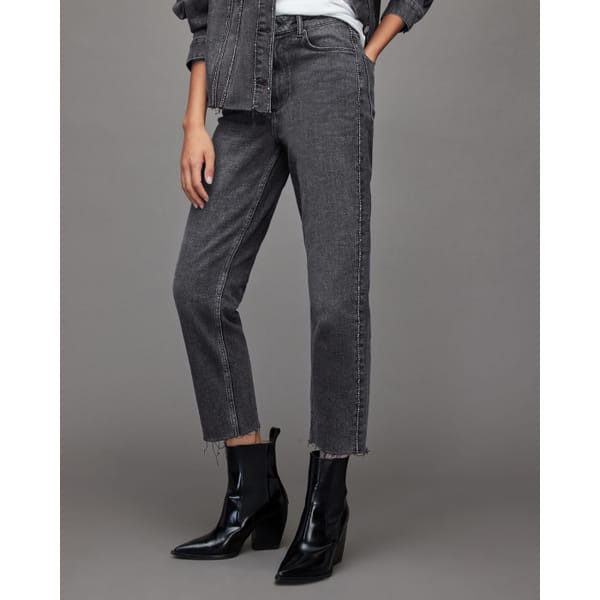 Rali High-Rise Relaxed Diamante Jeans