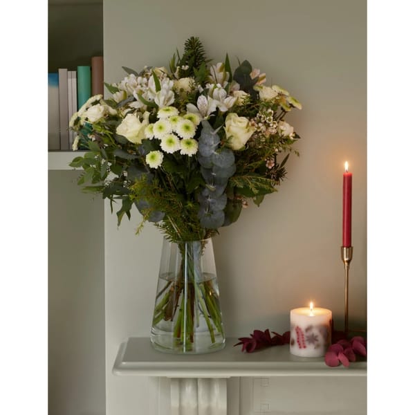 ready to Arrange Snowy White Bouquet