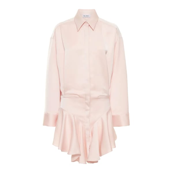 THE ATTICO LVR EXCLUSIVE CANDICE SATIN MINI DRESS