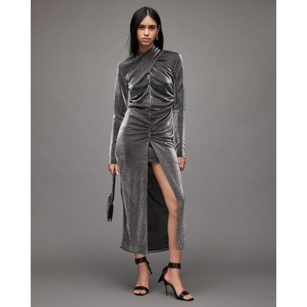 Ayla Metallic Dress