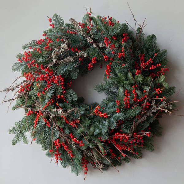 Wild At Heart festive joy wreath