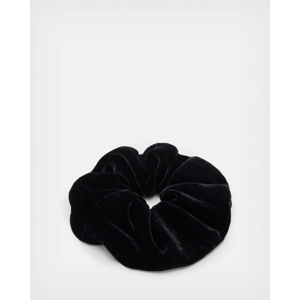allsaints Velvet Oversized Scrunchie