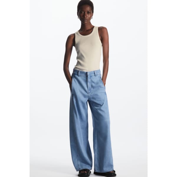 cos WIDE-LEG HIGH-RISE SLOUCHY JEANS