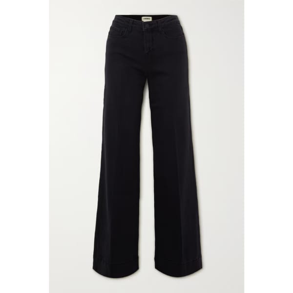 L_AGENCE Madden high-rise wide-leg jeans