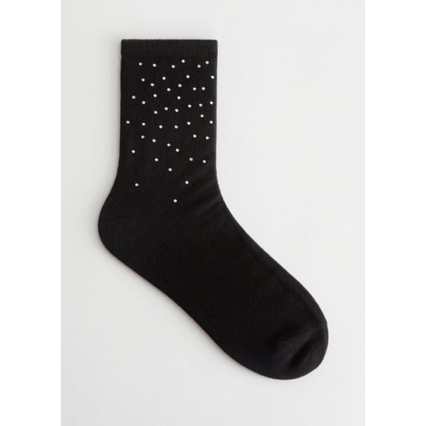 & other stories Rhinestone Embellished Socks