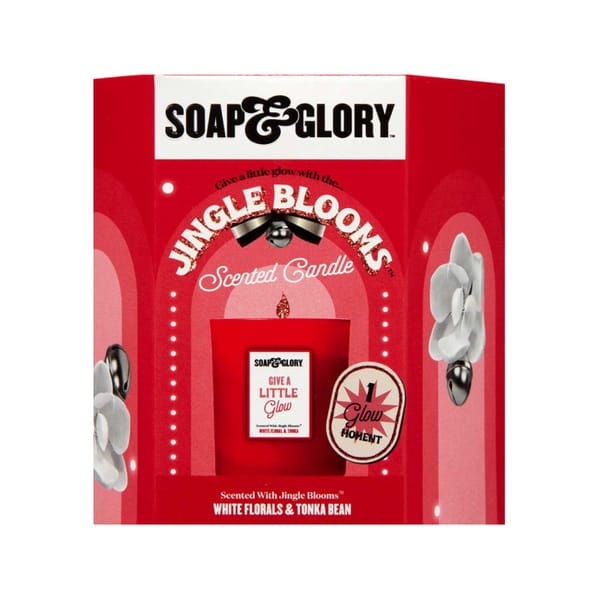 SOAP & GLORY Jingle Blooms Scented Candle Gift
