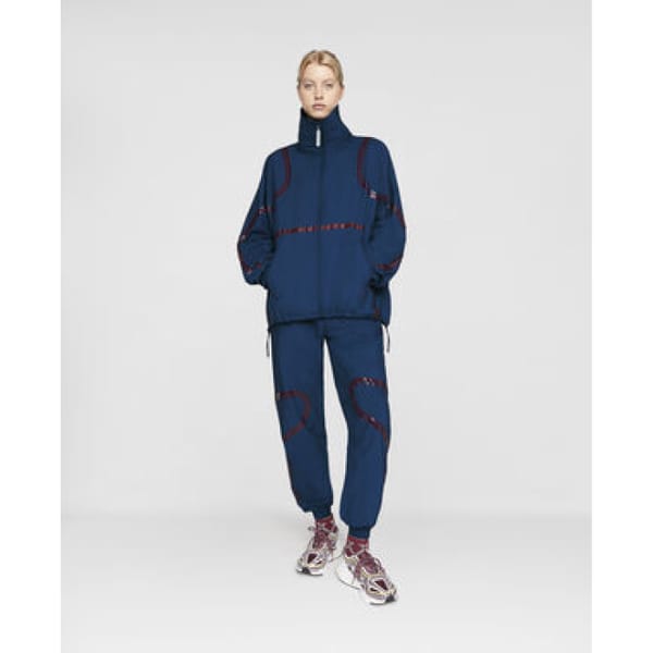 Adidas By Stella McCartney TruePace Printed Mesh-Trimmed Recycled-Ripstop Jacket