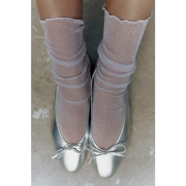 Shiny Sock Tights Zara