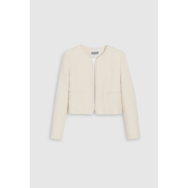 claudie pierlot SHORT TWEED VEST