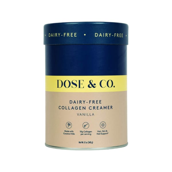 Dose & Co Dairy-Free Collagen Creamer - Vanilla Dose & Co Dairy-Free Collagen Creamer - Vanilla - Collagen Supplements