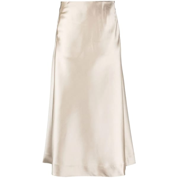 farfetch Holzweiler a-line satin skirt