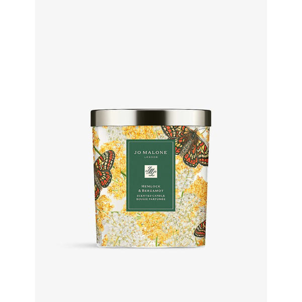 JO MALONE LONDON Hemlock & Bergamot limited-edition scented candle 200g - New Beauty Launches