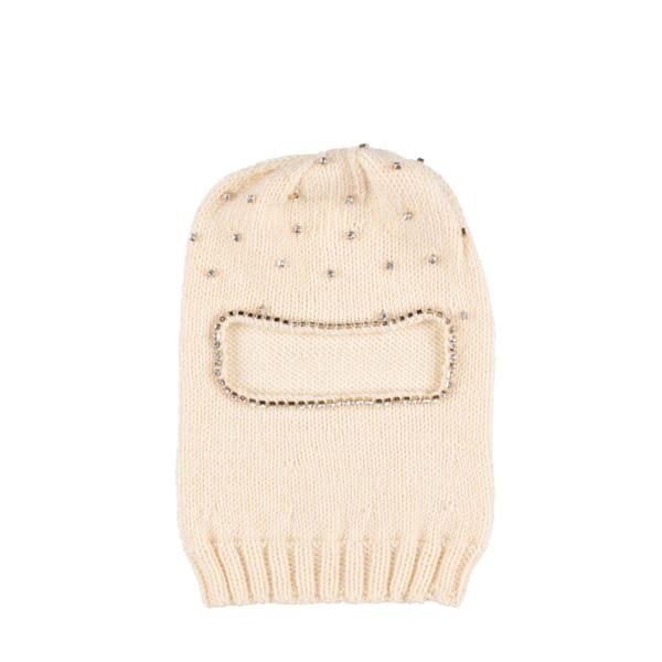 Rosantica Tricot crystal wool balaclava