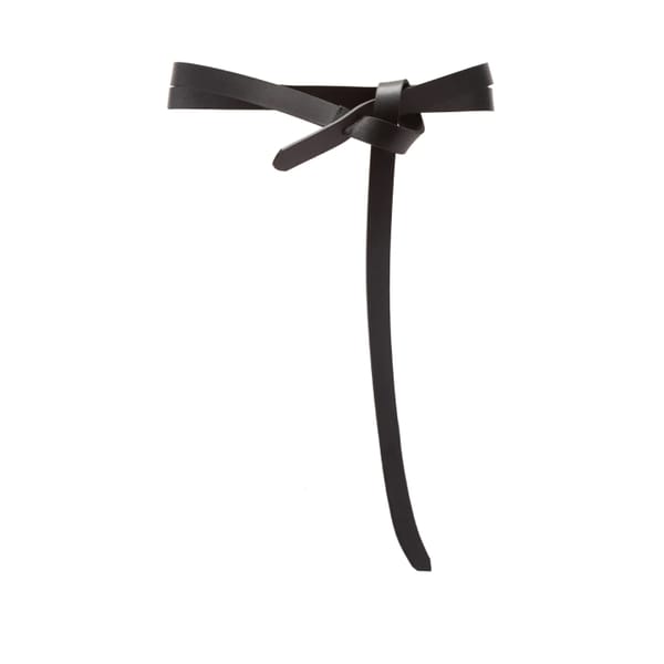 ISABEL MARANT Lonny knotted leather belt - January Sale