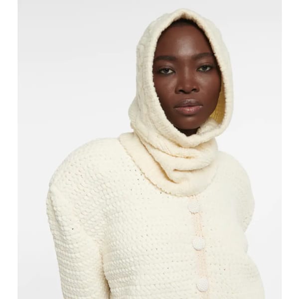 MAGDA BUTRYM Wool-blend balaclava