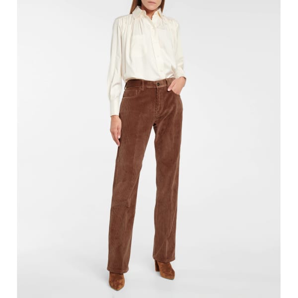 TOD_S Straight cotton corduroy pants - corduroy