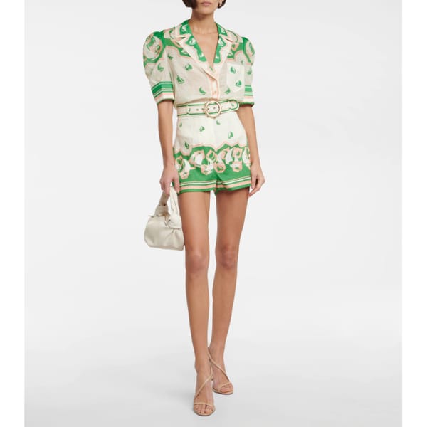 ZIMMERMANN High Tide Sailboats shirt - Resort Wear